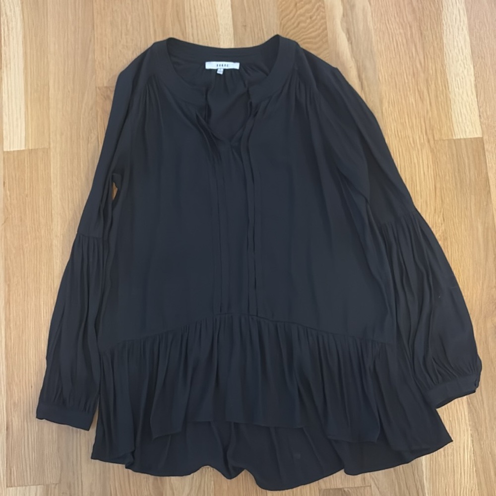 Nordstrom ro&de black blouse size small